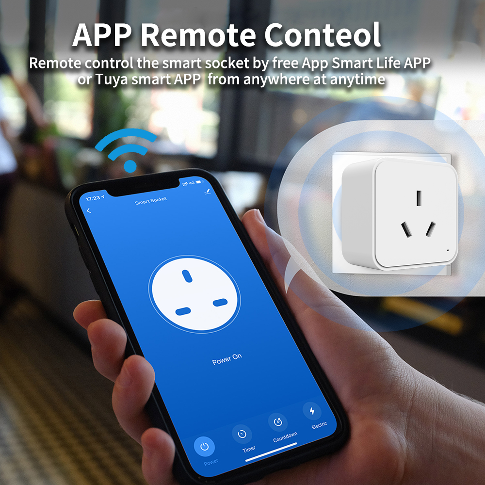 WiFi Tuya AU Standard Smart Pl - Smart Home Energy Monitor recension och pris