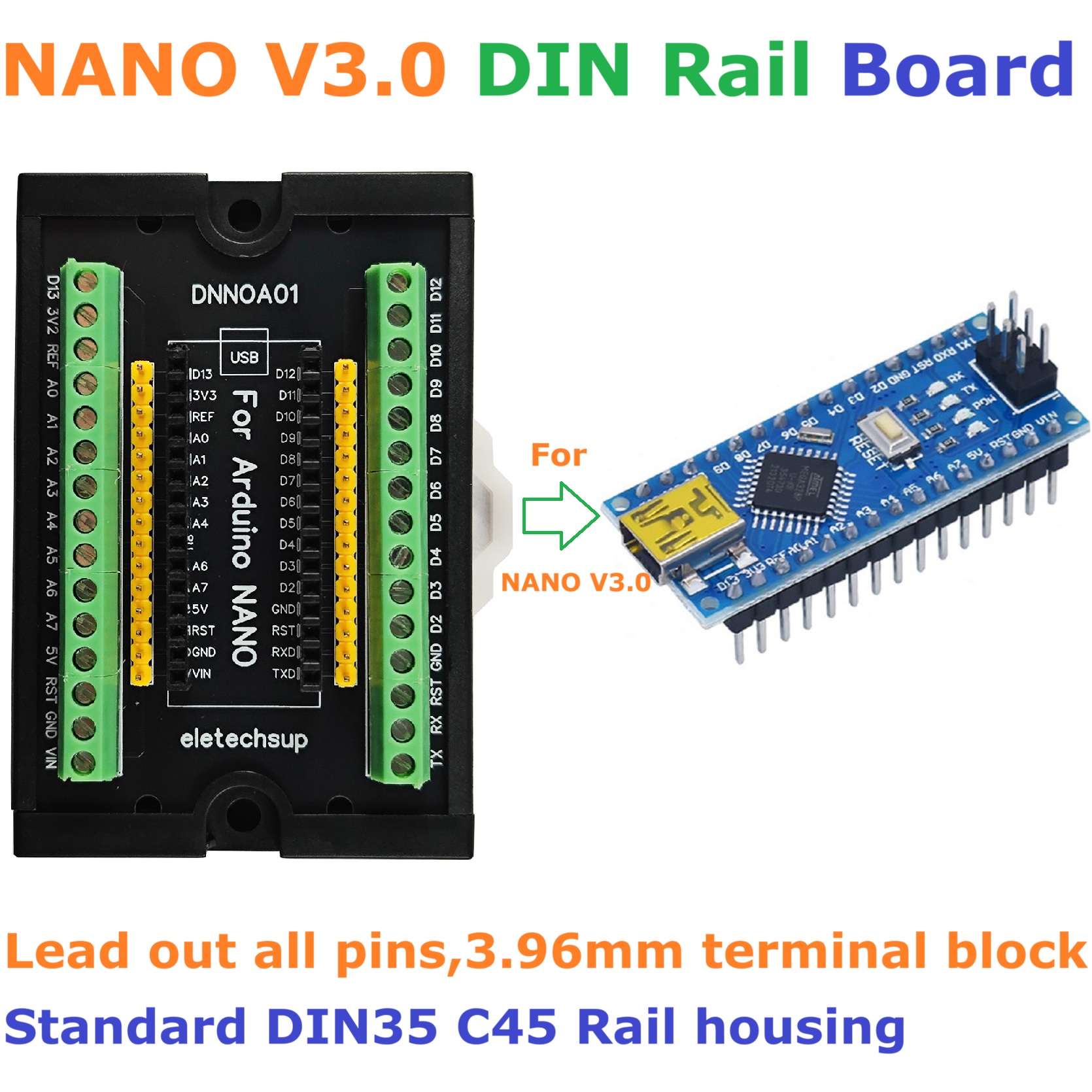 3.96MM Mount Screw Terminal Bl - Smart Home With Plc recension och pris