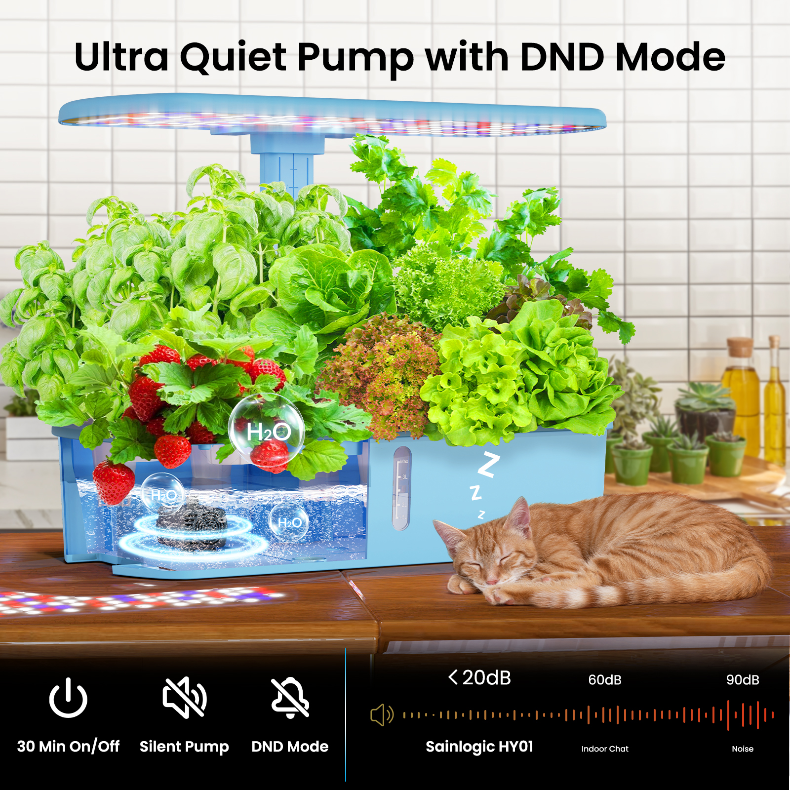 Smart Hydroponics Growing Syst - Smart Home System recension och pris