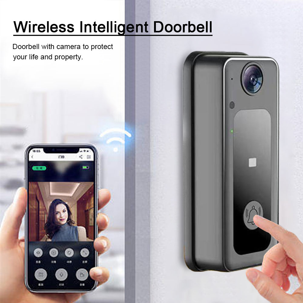 Wireless Camera Doorbell Two-W - Smart Home Camera recension och pris