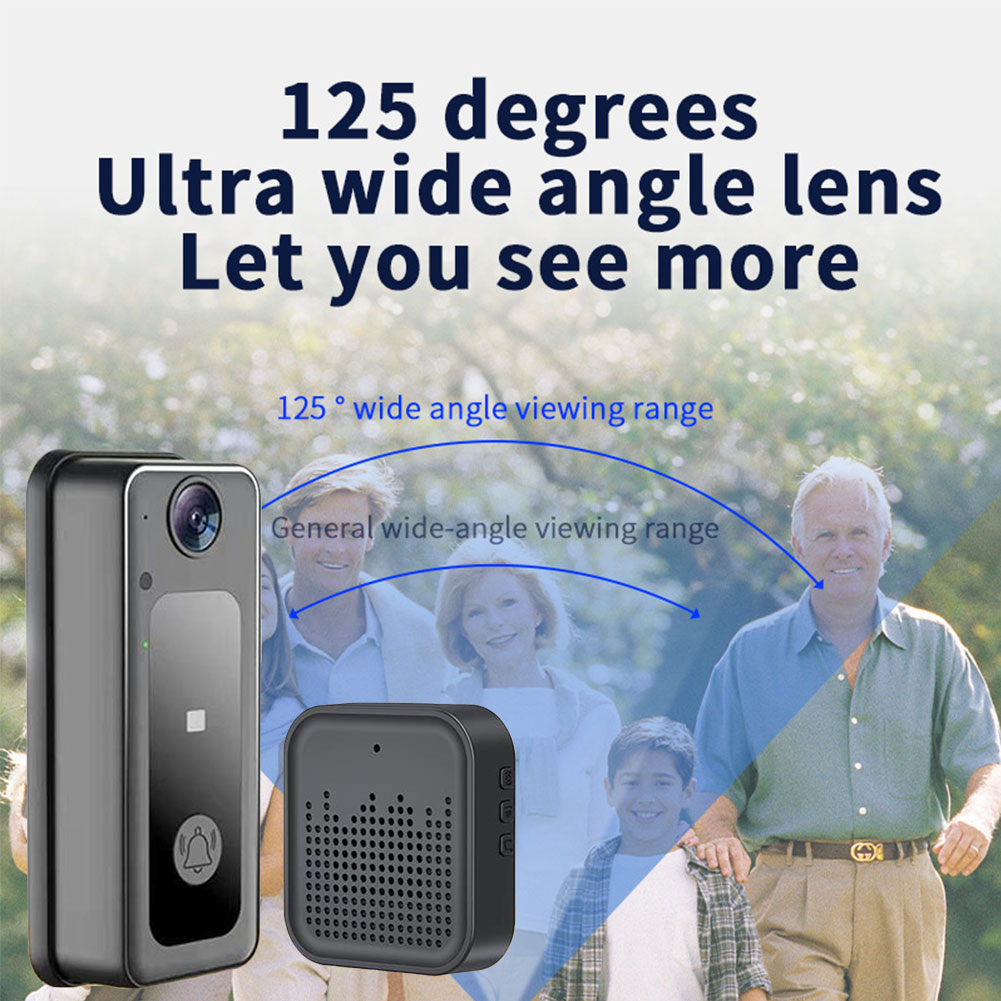 Wireless Camera Doorbell Two-W - Smart Home Camera recension och pris