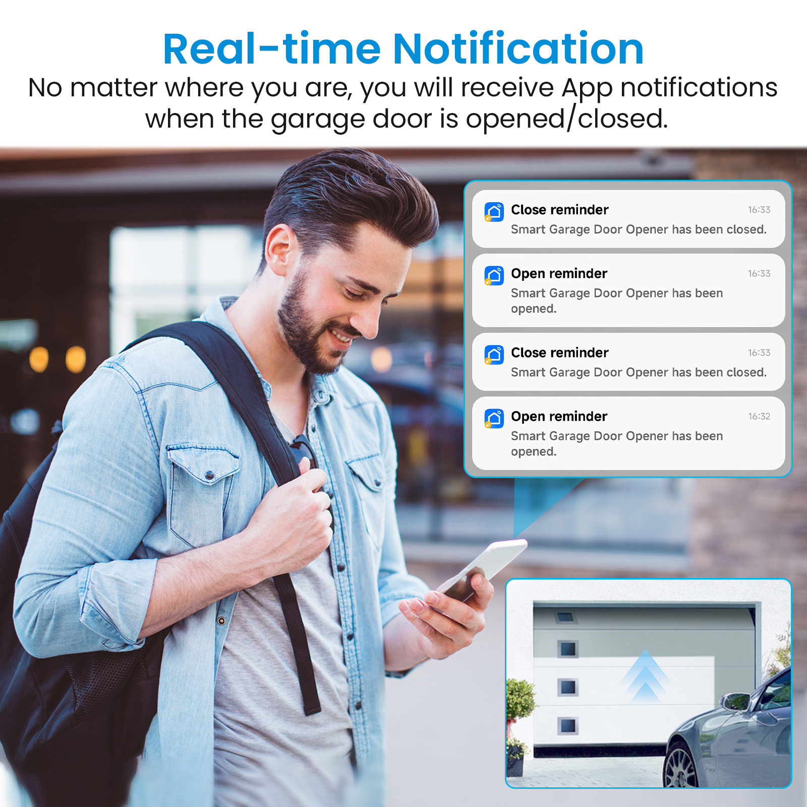 LoraTap Tuya Smart Life Garage - Smart Garage Door Opener recension och pris