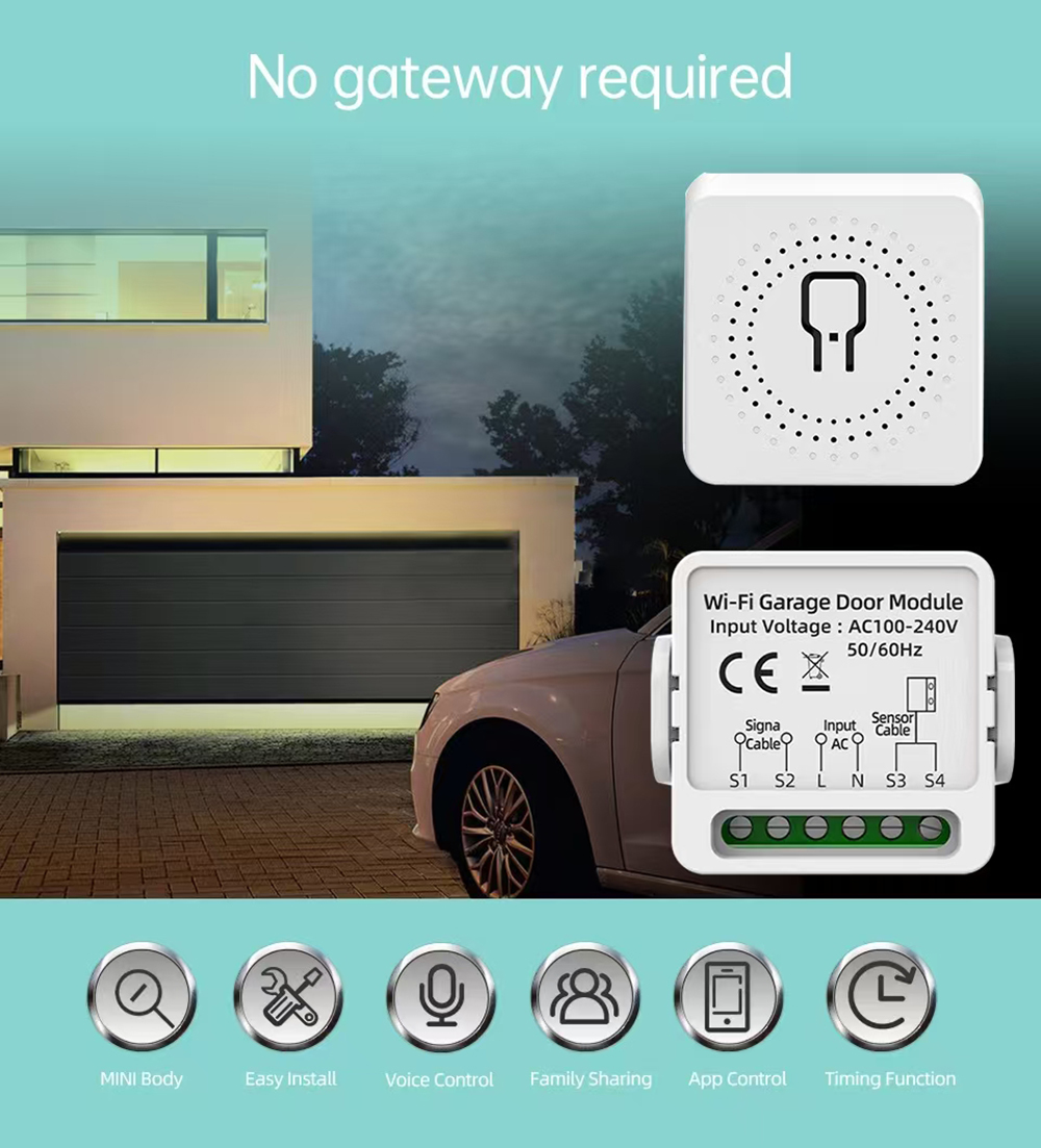 WiFi garage door controller fo - Smart Garage Door Opener recension och pris