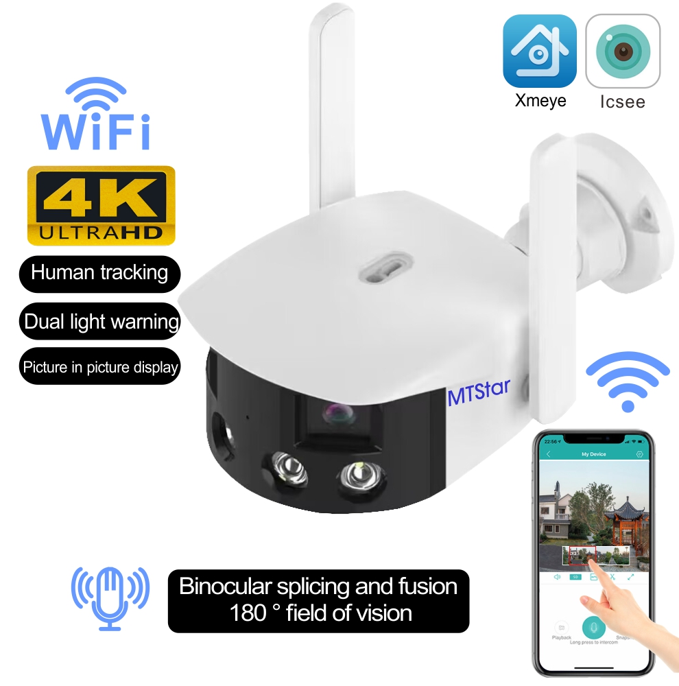 POE Onvif IP Camera WiFi Outdo - Smart Home Camera recension och pris
