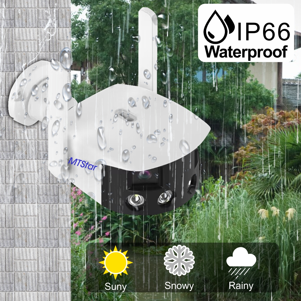 POE Onvif IP Camera WiFi Outdo - Smart Home Camera recension och pris