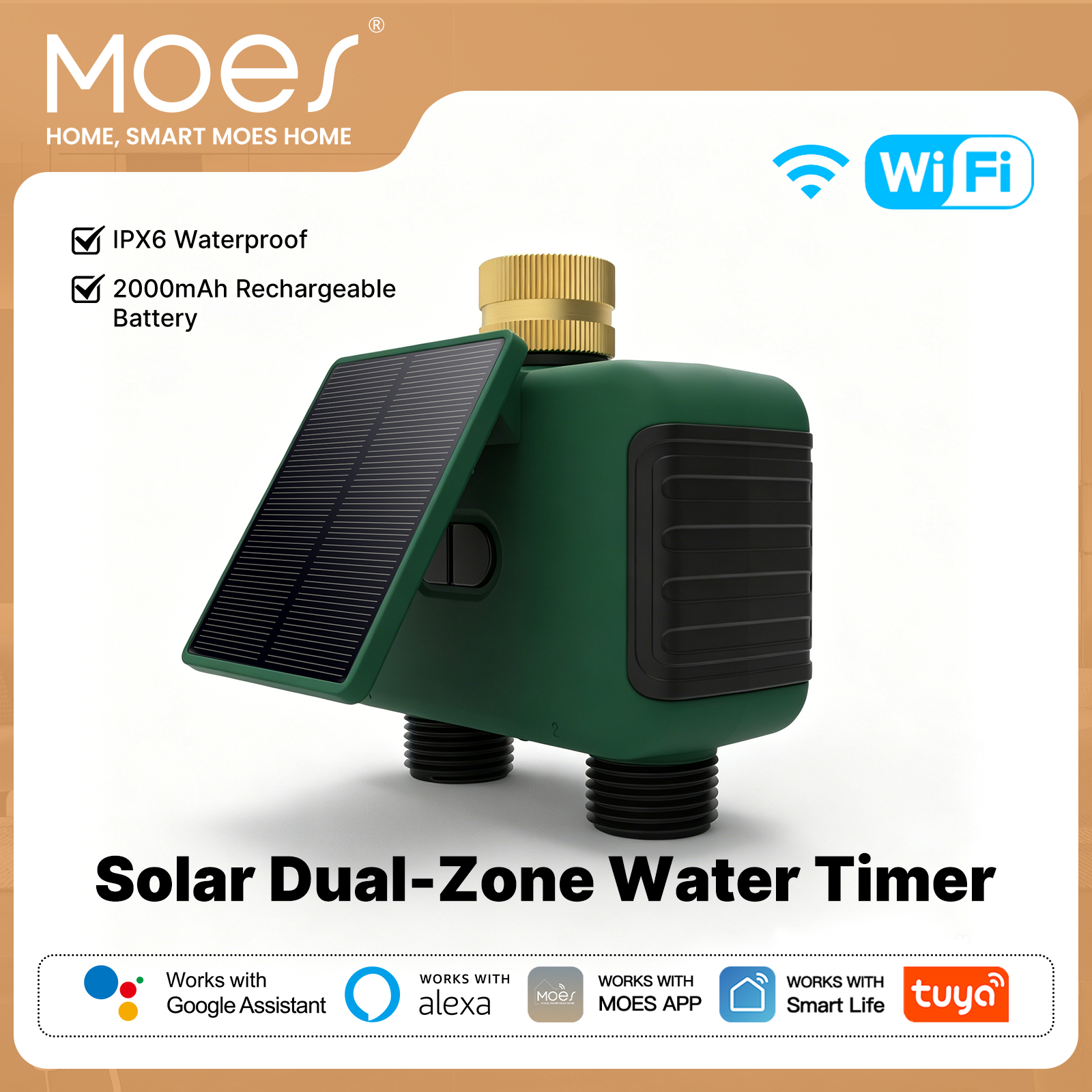 MOES Tuya WiFi Smart Solar Dua - Smart Home Web recension och pris