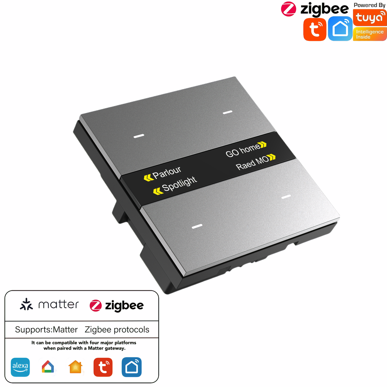 M8Pro Tuya Smart Switch & Zigb - Smart Home System recension och pris