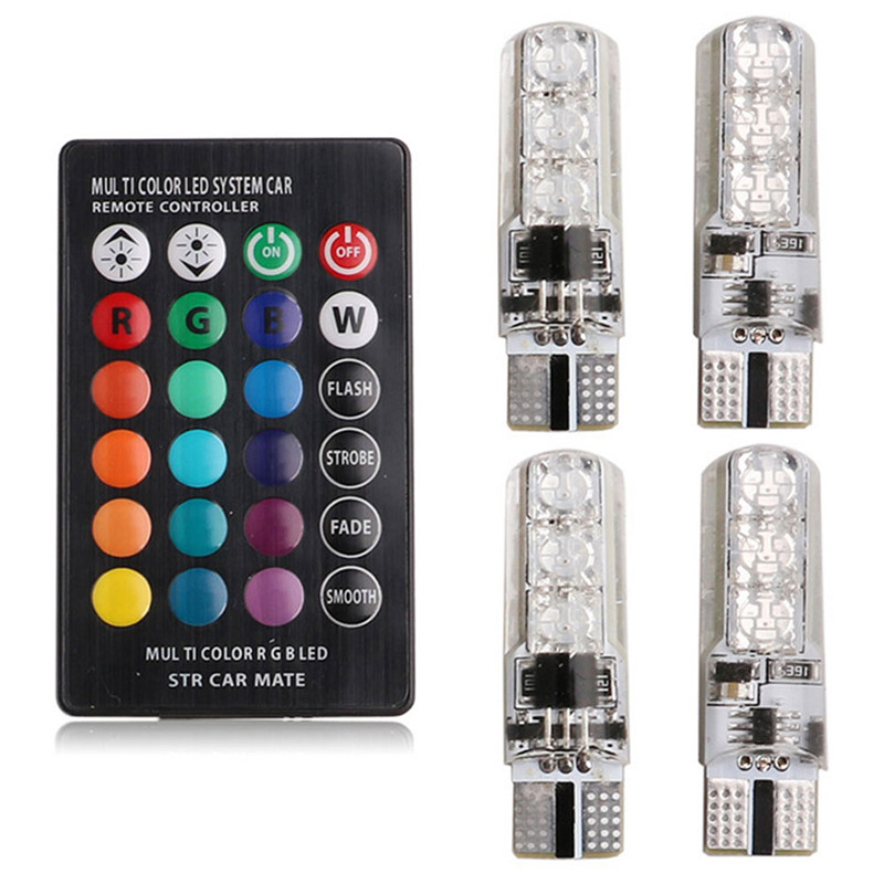 4PCS Car Signal Atmosphere Bul - Voice Control Light Bulb recension och pris