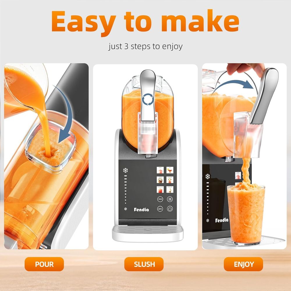 Max 95oz Slushie hine with 6 S - Smart Home Or Smart Home recension och pris