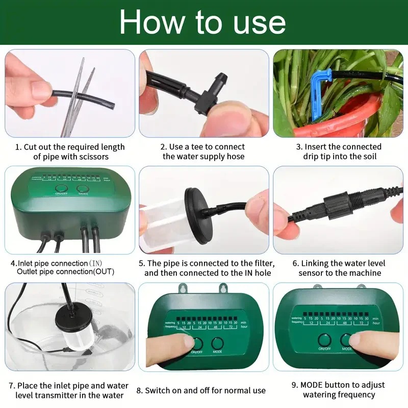 Solar Intelligent Irrigation K - Smart Home Green recension och pris
