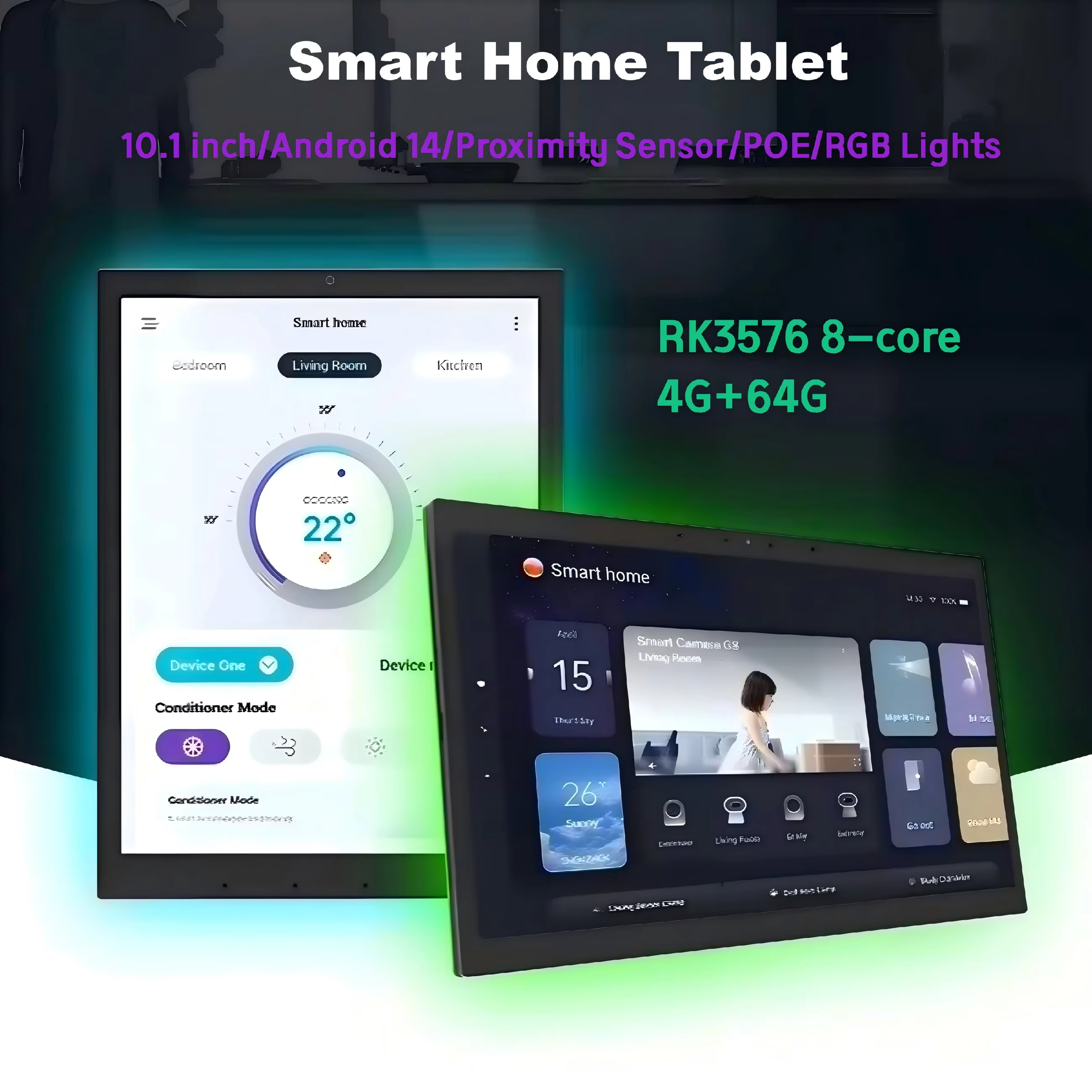 15.6 Inch Android 14 Smart Hom - Smart Home X10 recension och pris