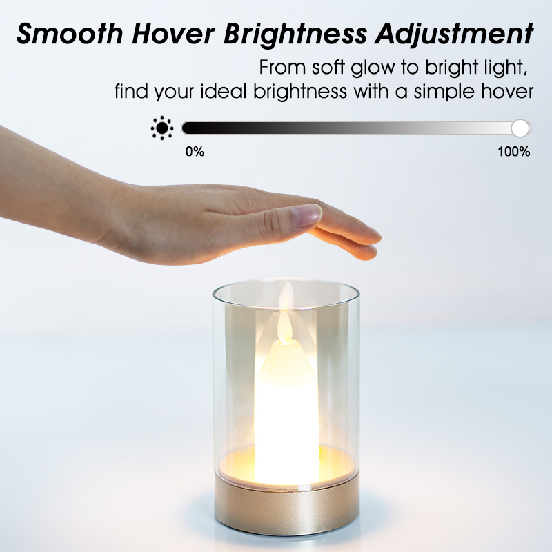 Rechargeable LED Candle Light  - Voice Control Light Bulb recension och pris