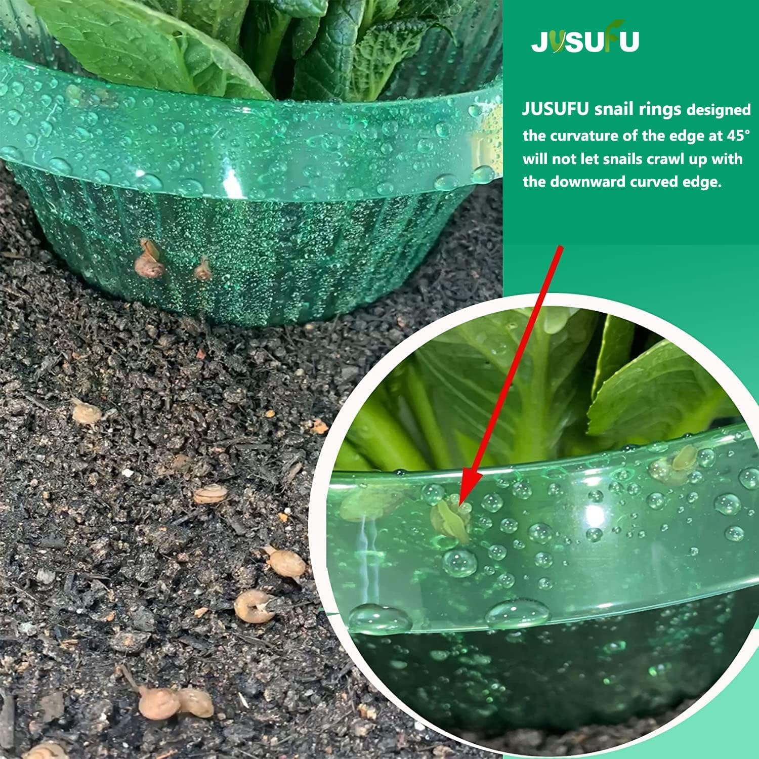 1/30pcs Plants Slug Protection - Smart Home Green recension och pris