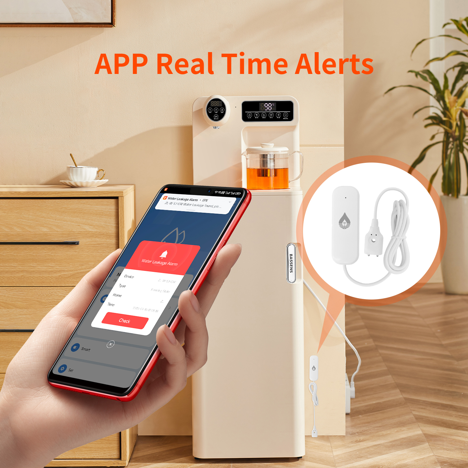 YFK Tuya WiFi Water Leakage Se - Smart Home Villa recension och pris