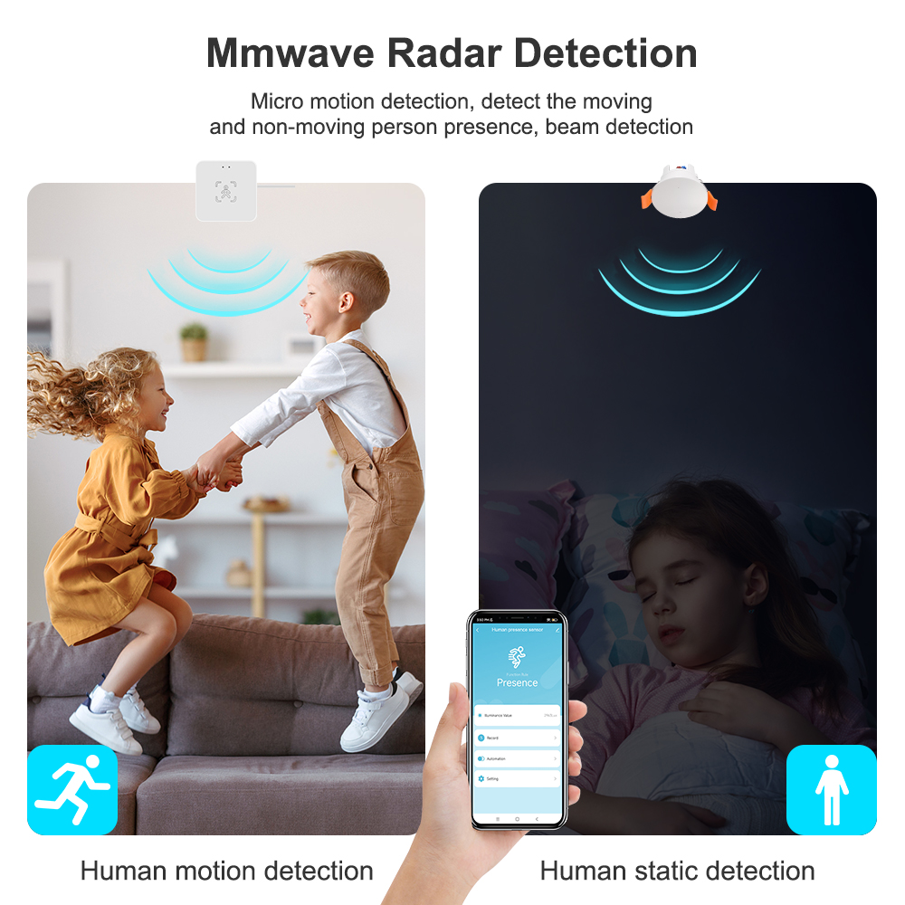 ZigBee MmWave Radar Human Pres - Smart Home Villa recension och pris