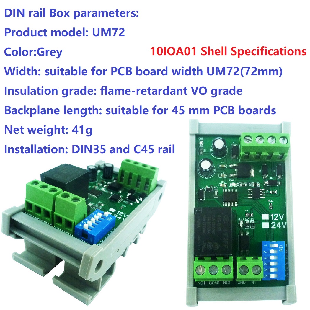 DC 24V 1-12 Channel DI-DO PLC  - Smart Home With Plc recension och pris