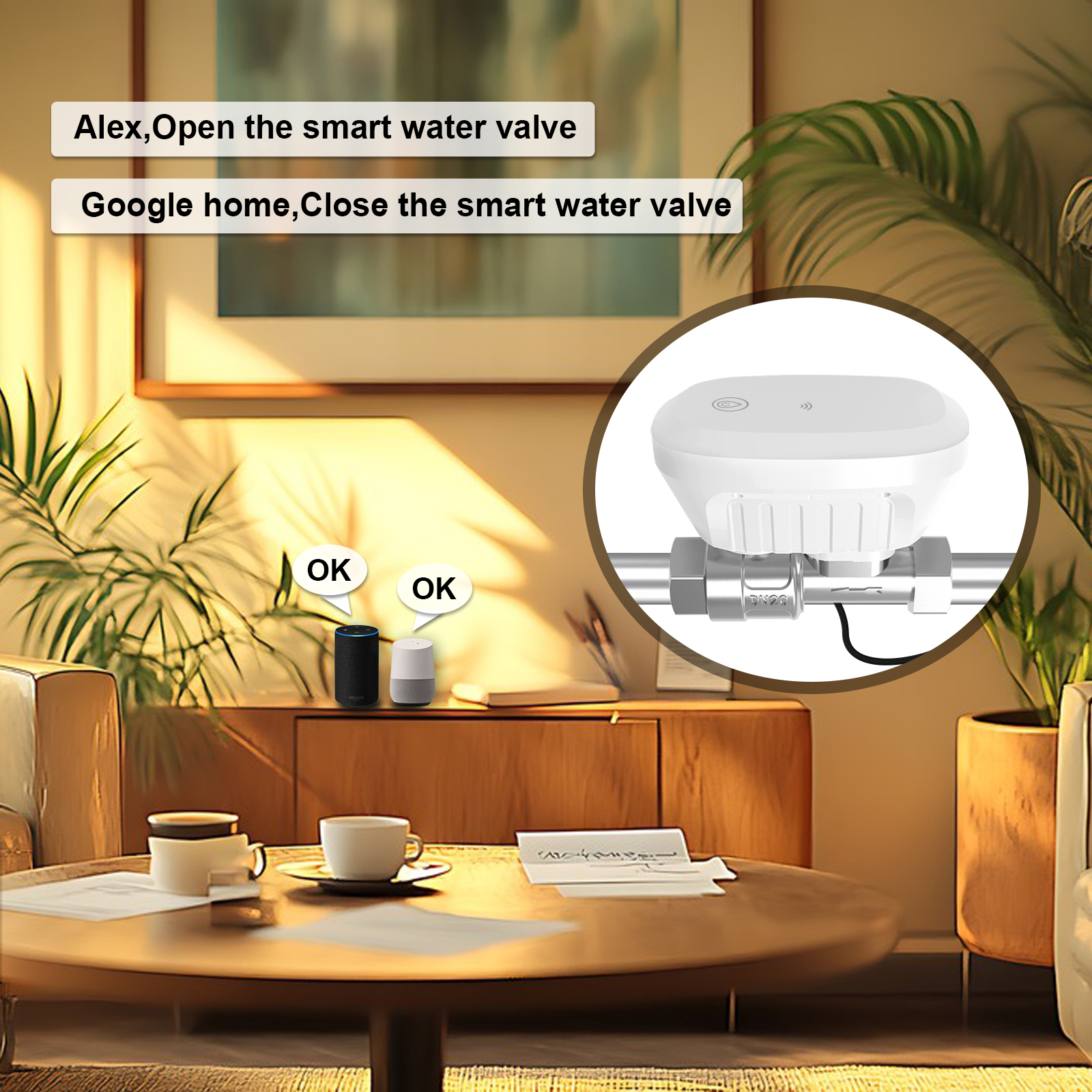 Tuya Smart WiFi Water Valve Wa - Smart Home Villa recension och pris
