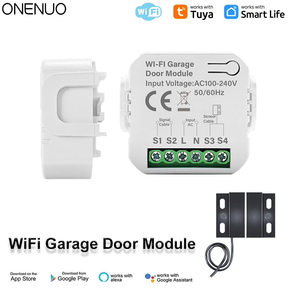 Smart Tuya WiFi Garage Door Sw - Smart Garage Door Opener recension och pris