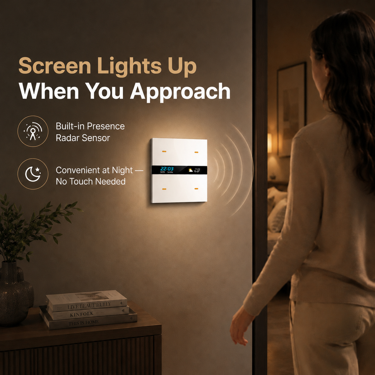 M8 Pro Zigbee Smart Switch Pan - Smart Home Control Panel recension och pris