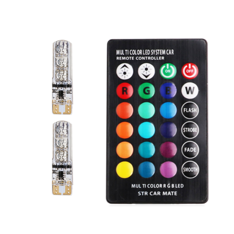 2Pcs/Set 194 168 501 Strobe La - Voice Control Light Bulb recension och pris
