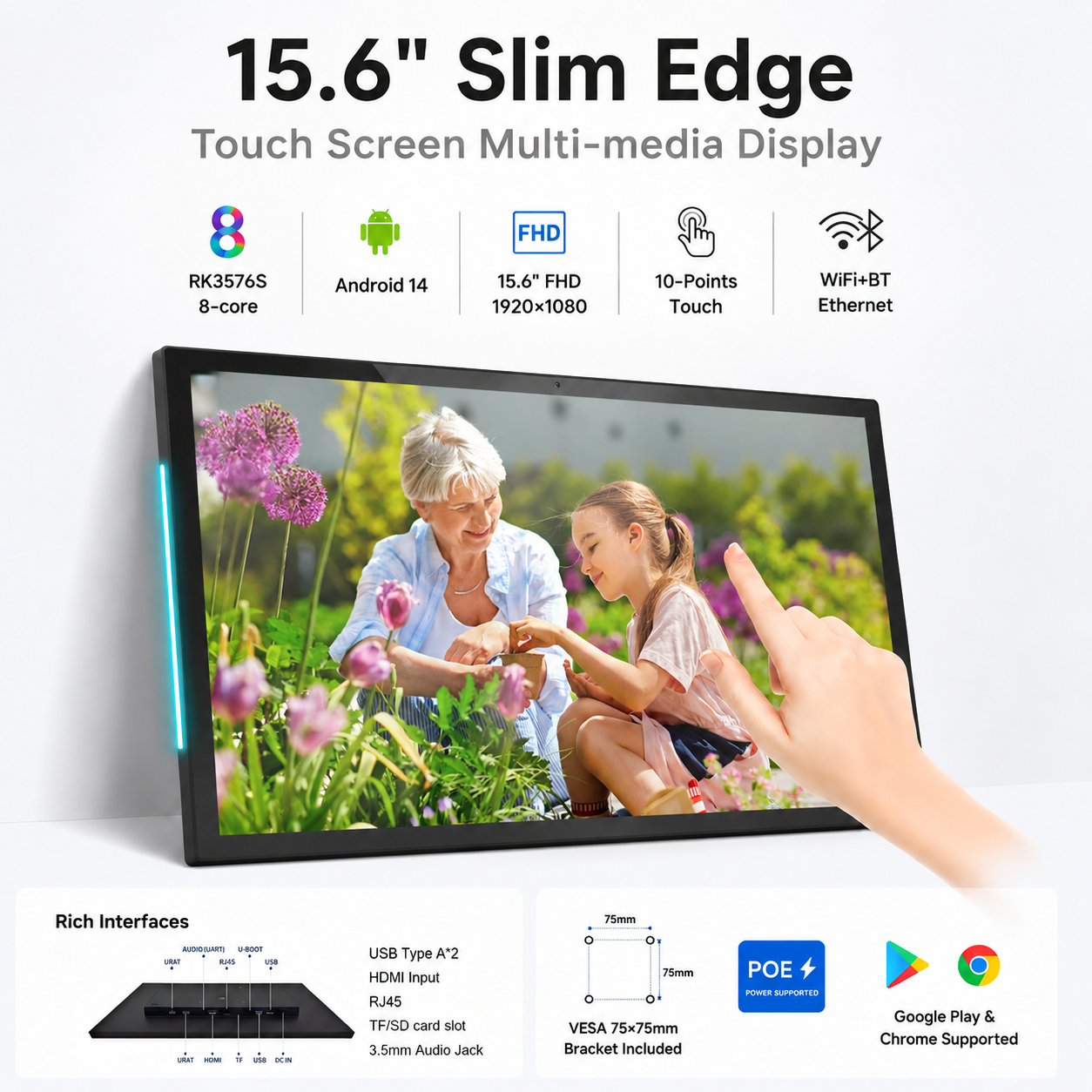 Interactive 15.6 inch Android  - Smart Home X10 recension och pris