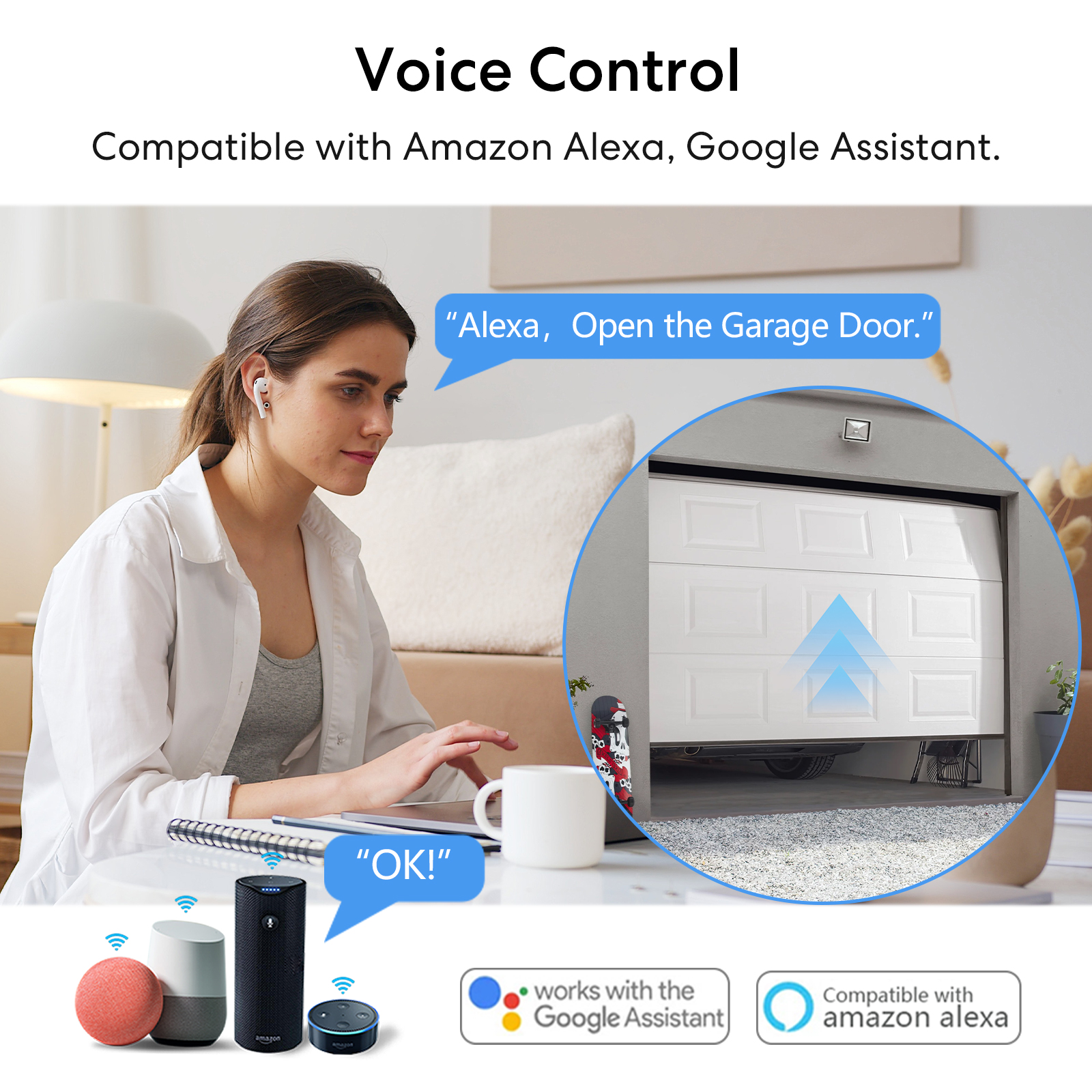 RiooCubee Tuya Smart Life Gara - Smart Garage Door Opener recension och pris