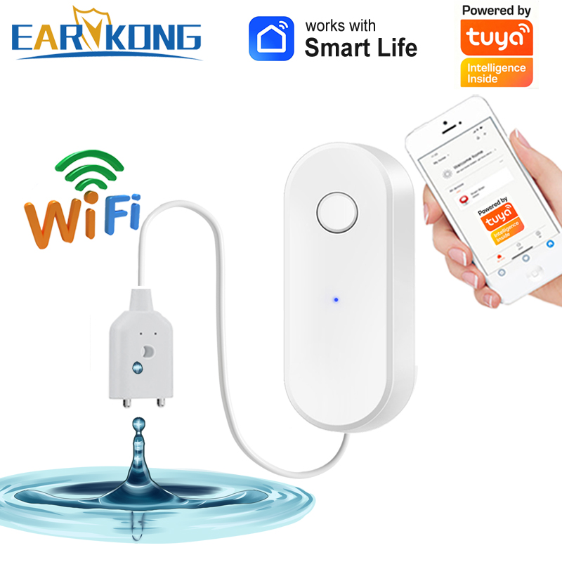 Tuya WiFi Smart Water Leak Sen - Smart Home Green recension och pris