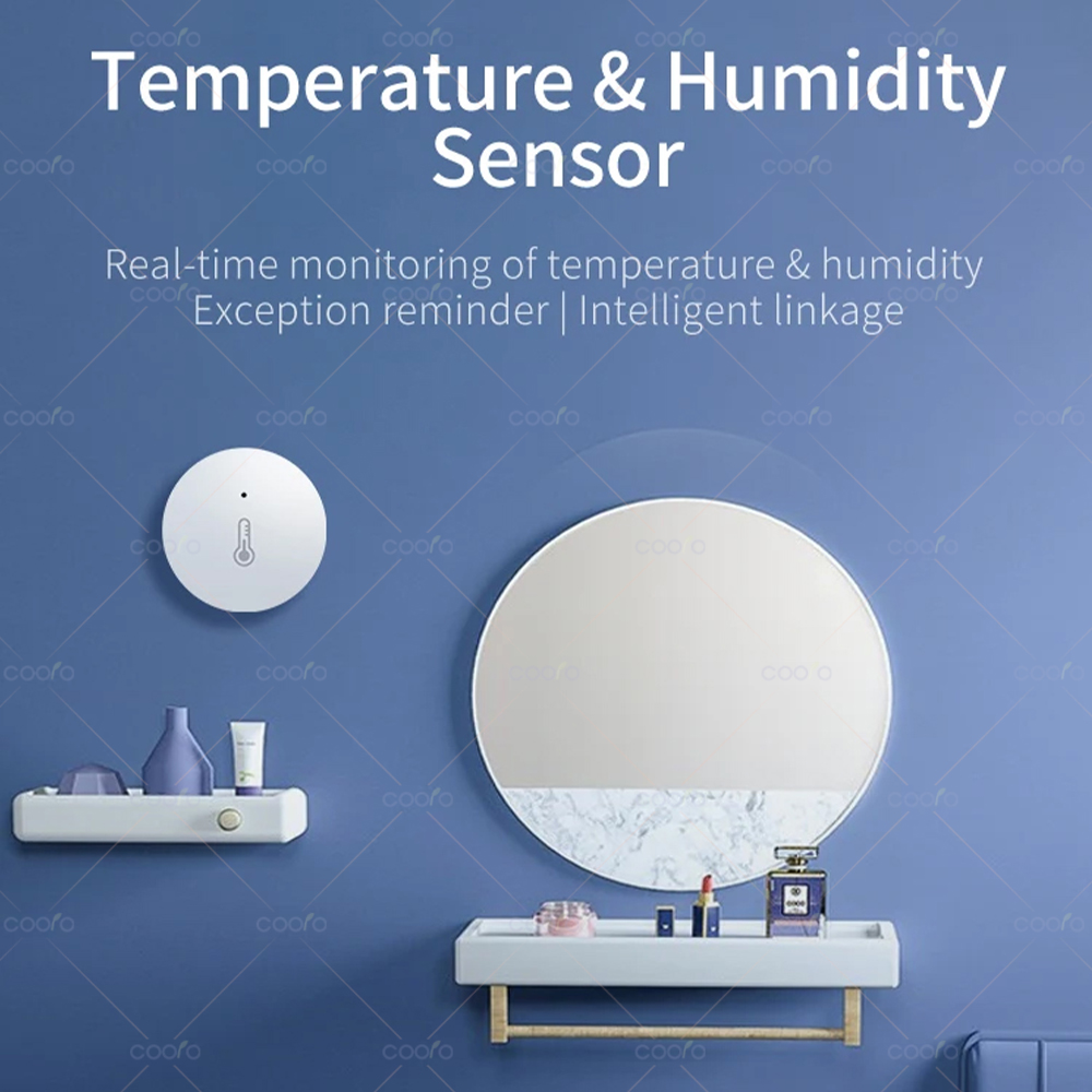 Zigbee Temperature And Humidit - Smart Home Tablet recension och pris