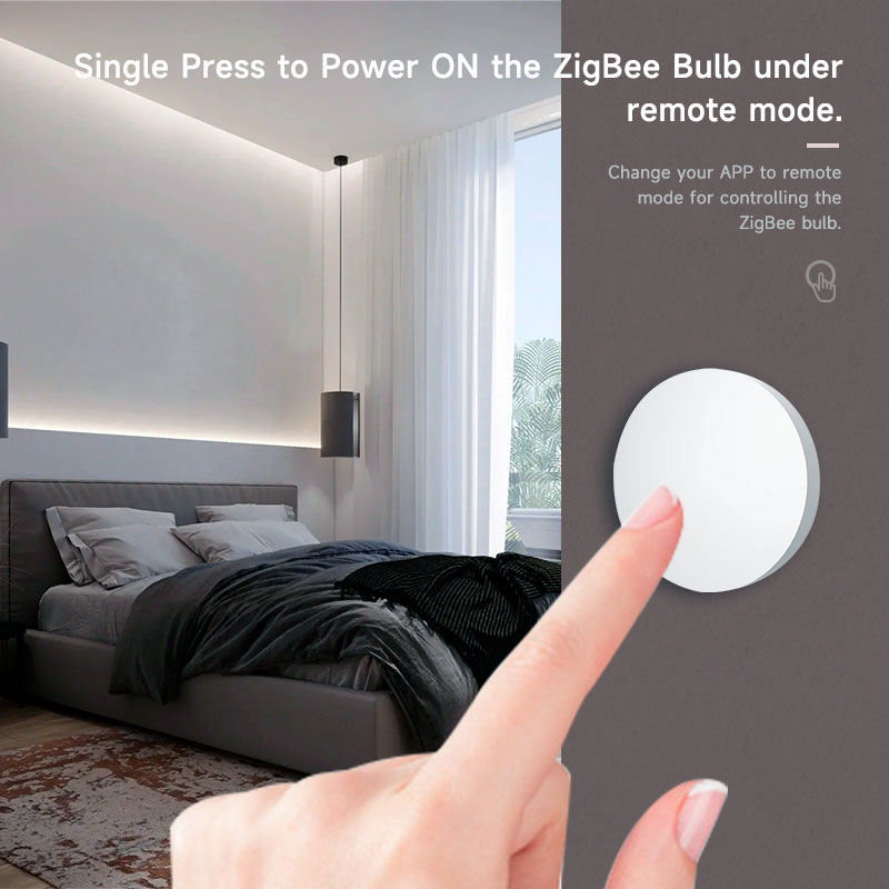 Zigbee3.0 2MQTT Smart Button S - Smart Home Villa recension och pris