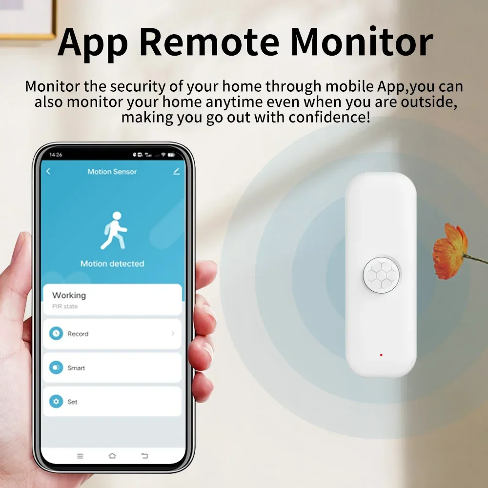 Tuya WiFI Motion Sensor PIR Sm - Smart Home Web recension och pris