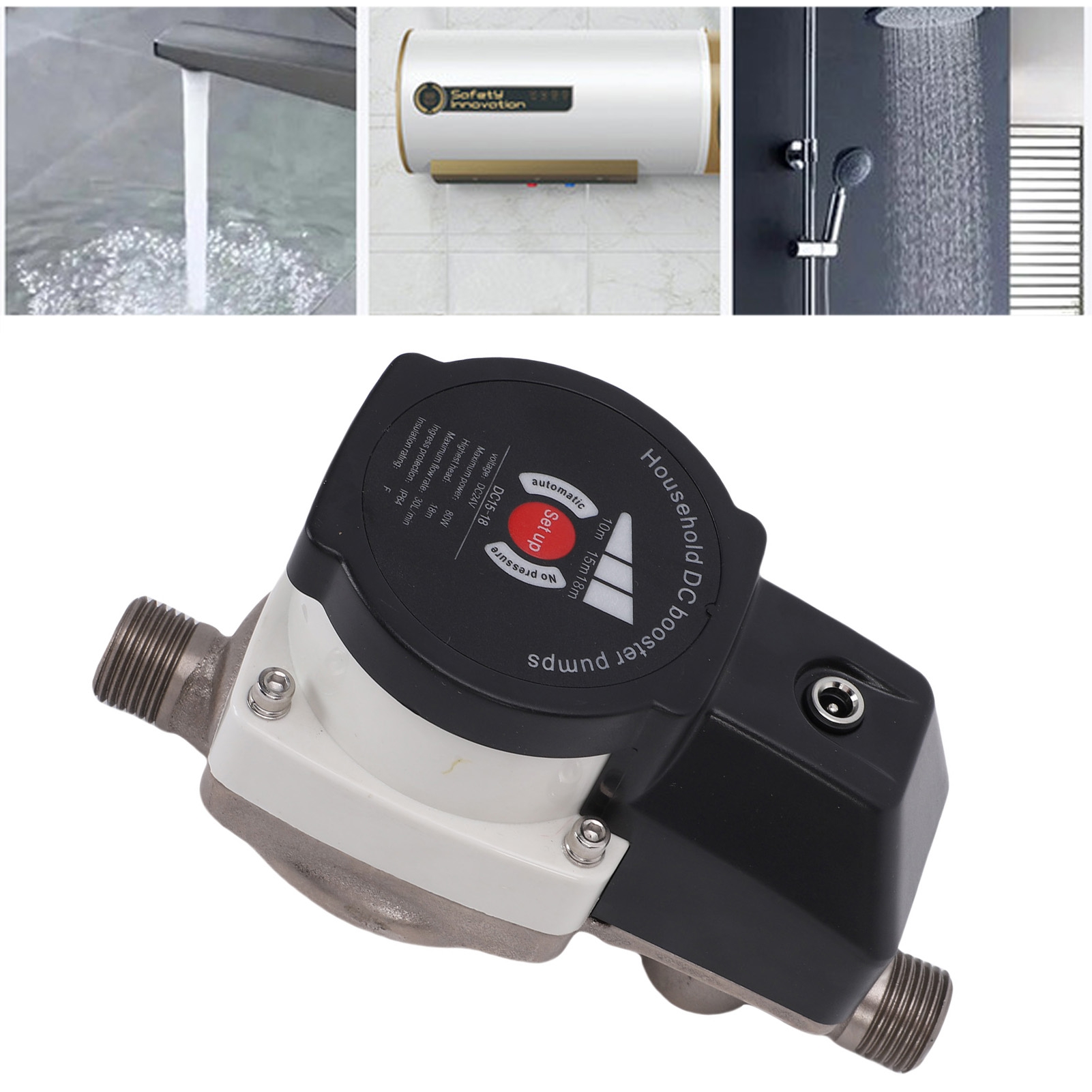 Smart Shower Water Pressure Bo - Smart Home Yam Pounder recension och pris