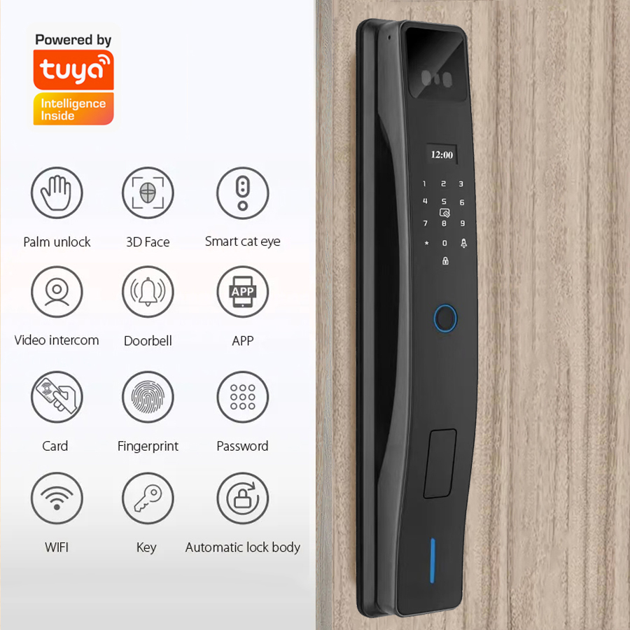 Smart Electronic Door Lock Pas - Smart Home Camera recension och pris