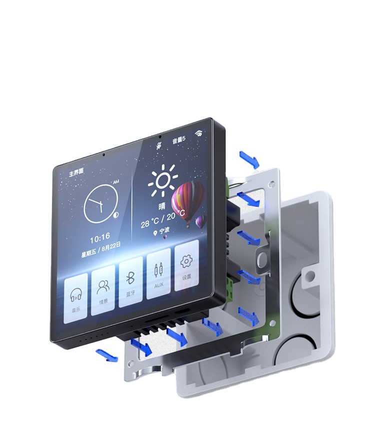 YC-SM04 4 Inch WiFi Zigbee Tuy - Smart Home Control Panel recension och pris